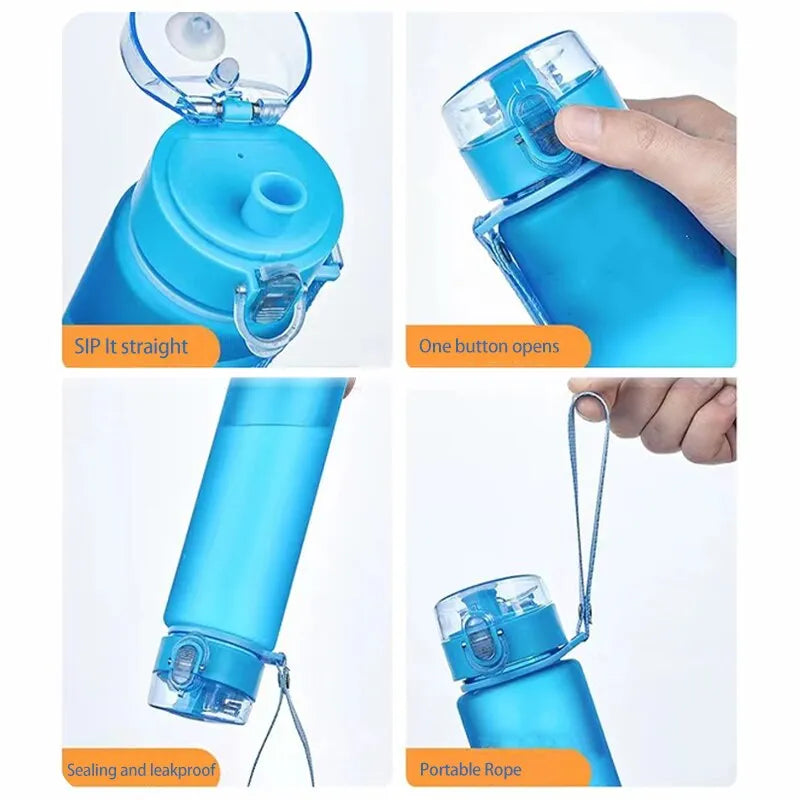 Outdoor Sports Water Cup Portable Plastic Bottle