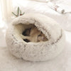 Soft Plush Round Bed Pet Mattress