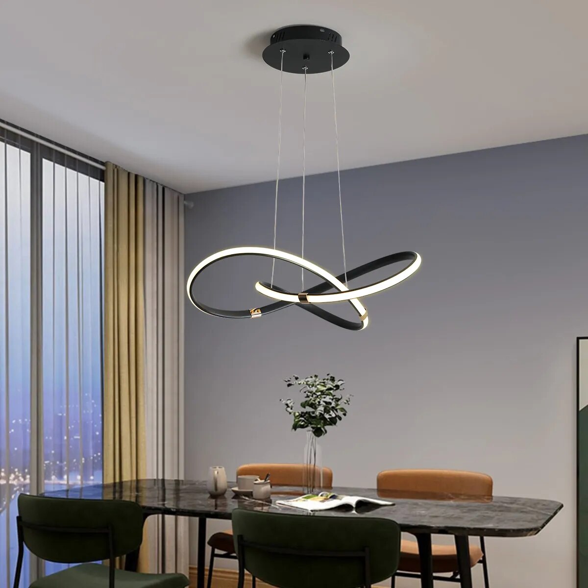 Modern Pendant LED Chandelier Lamp