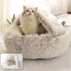 Soft Plush Round Bed Pet Mattress