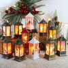 Christmas Lantern Candle Night Light Ornaments