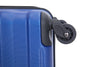 3 Piece Luggage Sets: Lightweight & Durable Expandable Suitcase with Hooks, Spinner Wheels, TSA Lock, Dark Blue (21/25/29)