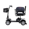 Four Wheel Compact Travel Mobility Scooter - 300W Motor, 300lbs Capacity, SILVER