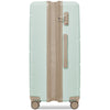 Luggage Sets 3 Piece Suitcase Set 20/24/28, Carry on Luggage Airline Approved, Hard Case with Spinner Wheels, Grey Green