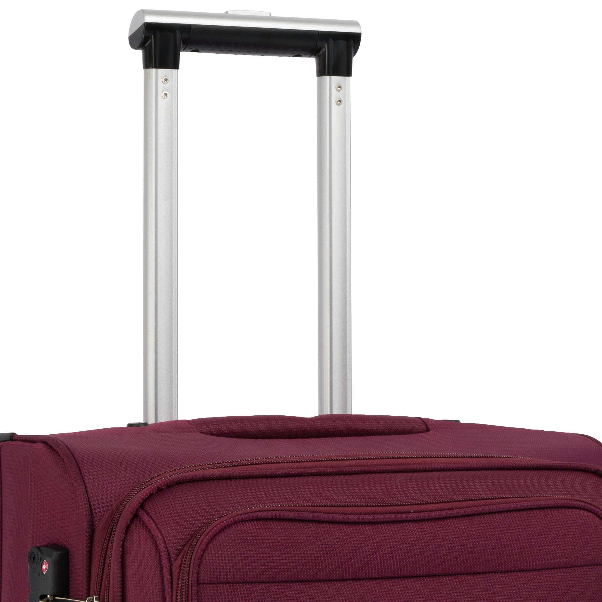 Softside Luggage Expandable 3 Piece Set Suitcase - Lightweight Upright Spinner Softshell Travel Set - Available in Various Colors and Sizes