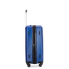 Expandable 3PC Lightweight Suitcase with Hooks, Spinner Wheels, TSA Lock - Blue (21/25/29)