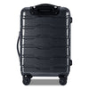 Luggage Sets with Spinner Wheels, ABS+PC Lightweight, TSA Lock (20'/24'/28'), Black