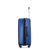 Expandable 3PC Lightweight Suitcase with Hooks, Spinner Wheels, TSA Lock - Blue (21/25/29)