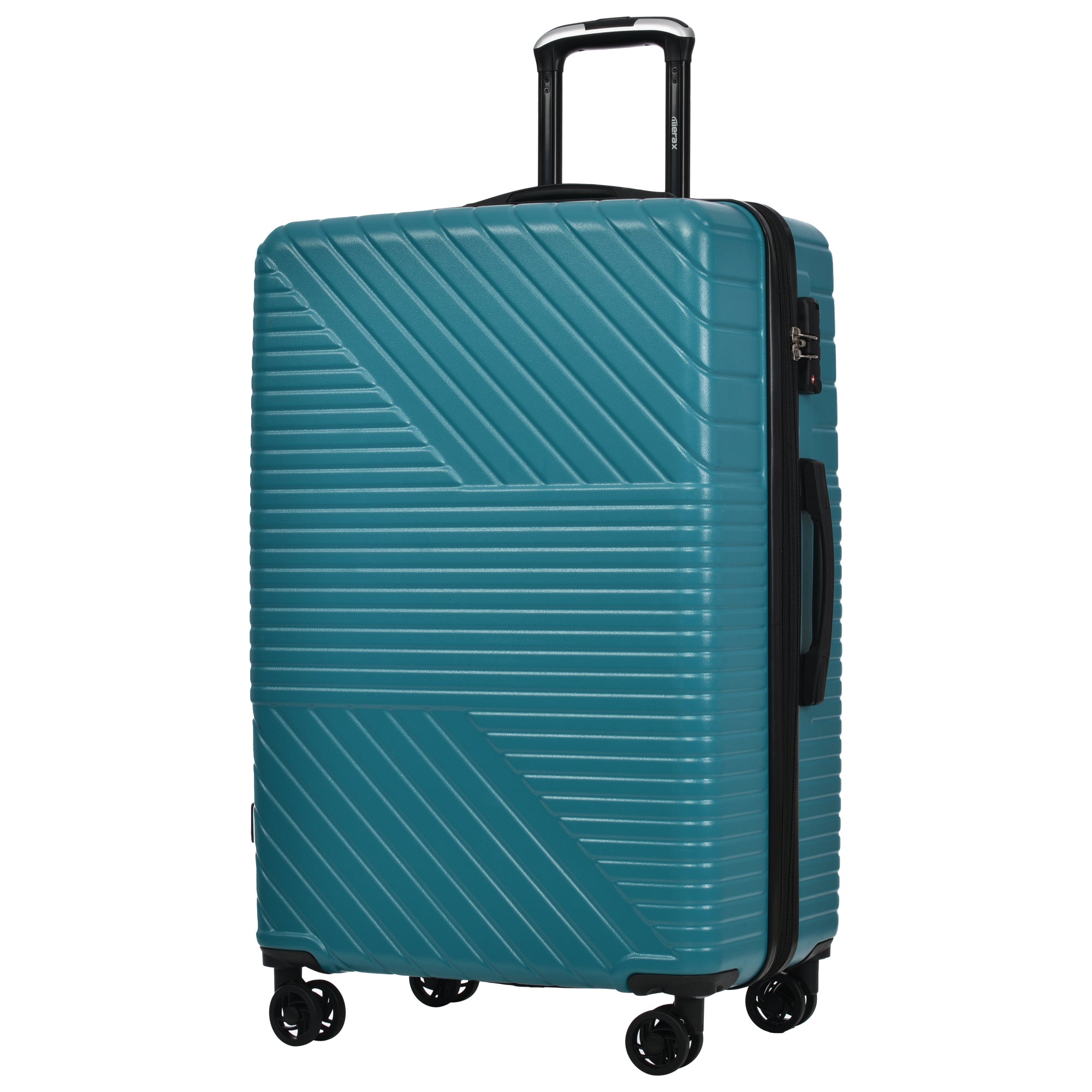 Hardshell Luggage Sets 3 Piece Double Spinner 8 Wheels Suitcase with TSA Lock - Lightweight, 20''24''28'' Sizes Available