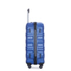 3 Piece Luggage Sets: Lightweight & Durable Expandable Suitcase with Hooks, Spinner Wheels, TSA Lock, Dark Blue (21/25/29)