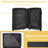 Suitcase Set: 3-Piece Luggage Set with TSA Lock, Hardside & Lightweight Carry On - 20''24''28'' Sizes Available