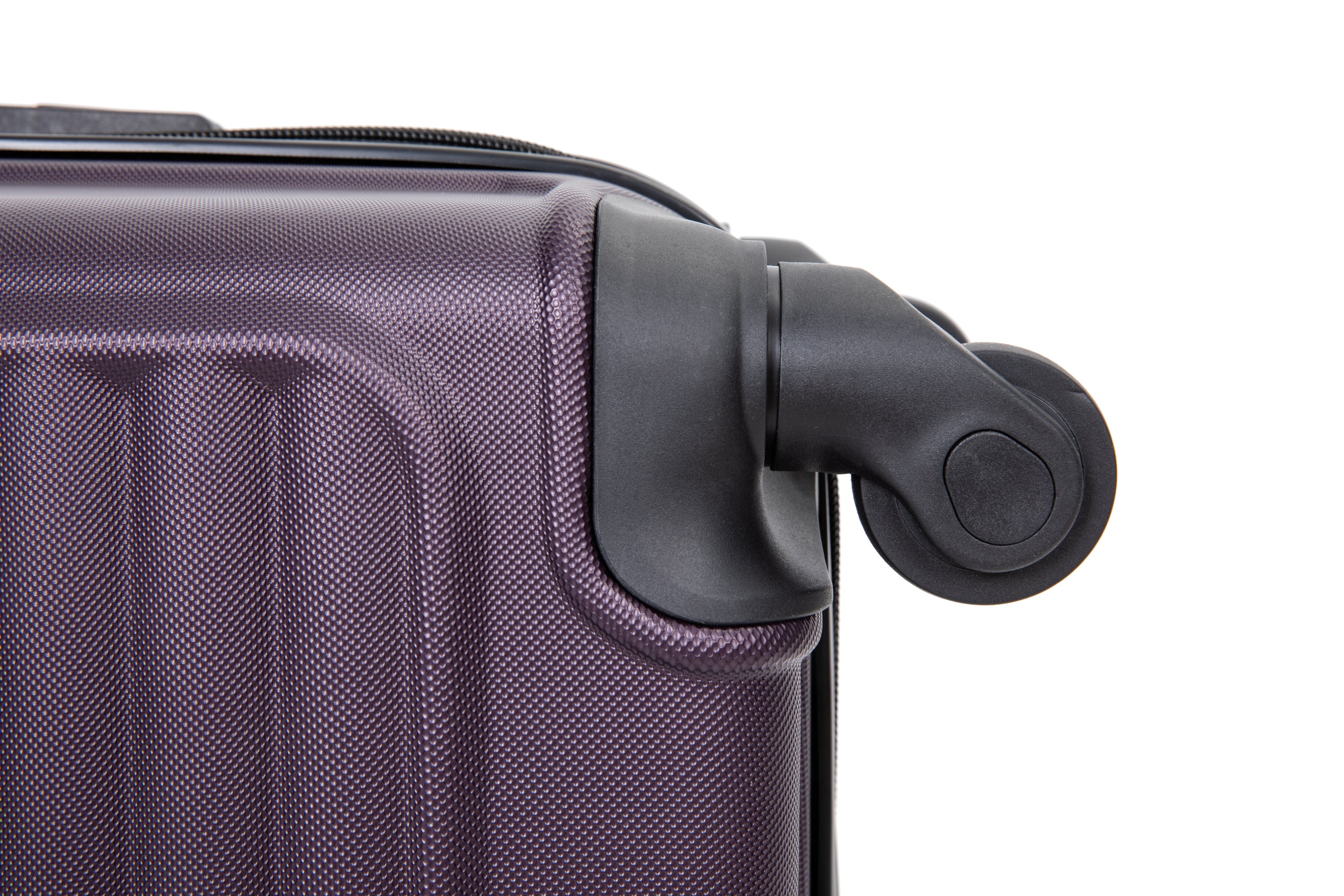 20" Carry on Luggage Lightweight Spinner Suitcase, Purple, Easy Mobility