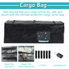 Folding Cargo Basket with Cargo Net - Spacious and Versatile | Easy-to-Install, Heavy-Duty Steel Frame | Ideal for Transporting Gear, Luggage, and Equipment | Black, Universal Fit | Conveniently Folds for Storage