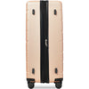 Luggage Set 3 Piece Suitcase Set 20/24/28, Carry on Luggage Airline Approved, Hard Case with Spinner Wheels, Champagne