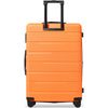 Luggage Sets 3 Piece Suitcase Set - Carry on Airline Approved, Hard Case with Spinner Wheels - Orange 20/24/28