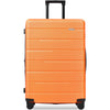 Luggage Sets 3 Piece Suitcase Set - Carry on Airline Approved, Hard Case with Spinner Wheels - Orange 20/24/28