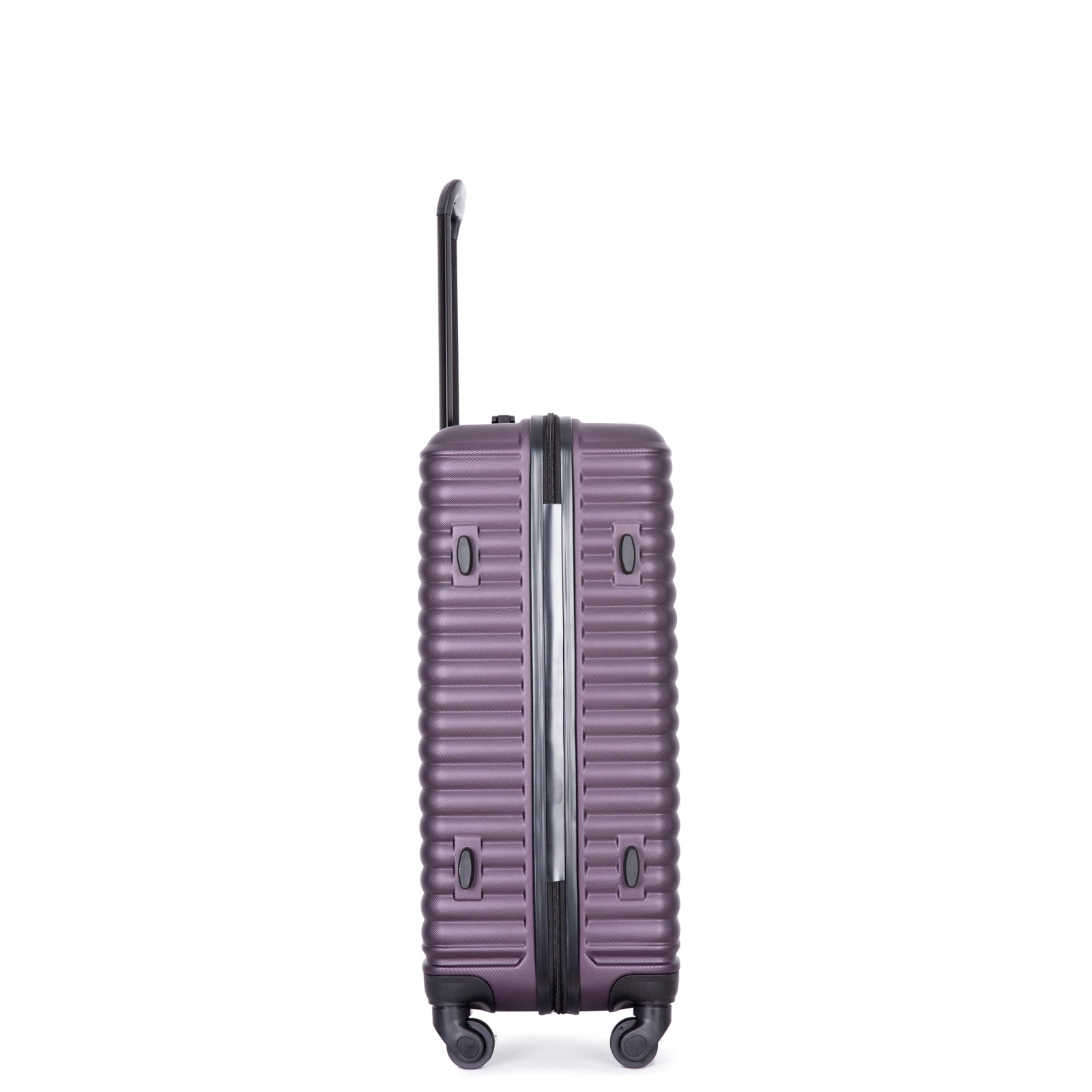 3 Piece Luggage Sets with Spinner Wheels, TSA Lock, Lightweight ABS Suitcase - Purple (20/24/28)