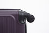 3 Piece Luggage Sets with Spinner Wheels, TSA Lock, Lightweight ABS Suitcase - Purple (20/24/28)