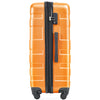 Luggage Sets - Expandable ABS Hardshell 3pcs Clearance Suitcase Sets - Lightweight, Durable, Spinner Wheels, TSA Lock - 20''24''28'' (Orange)