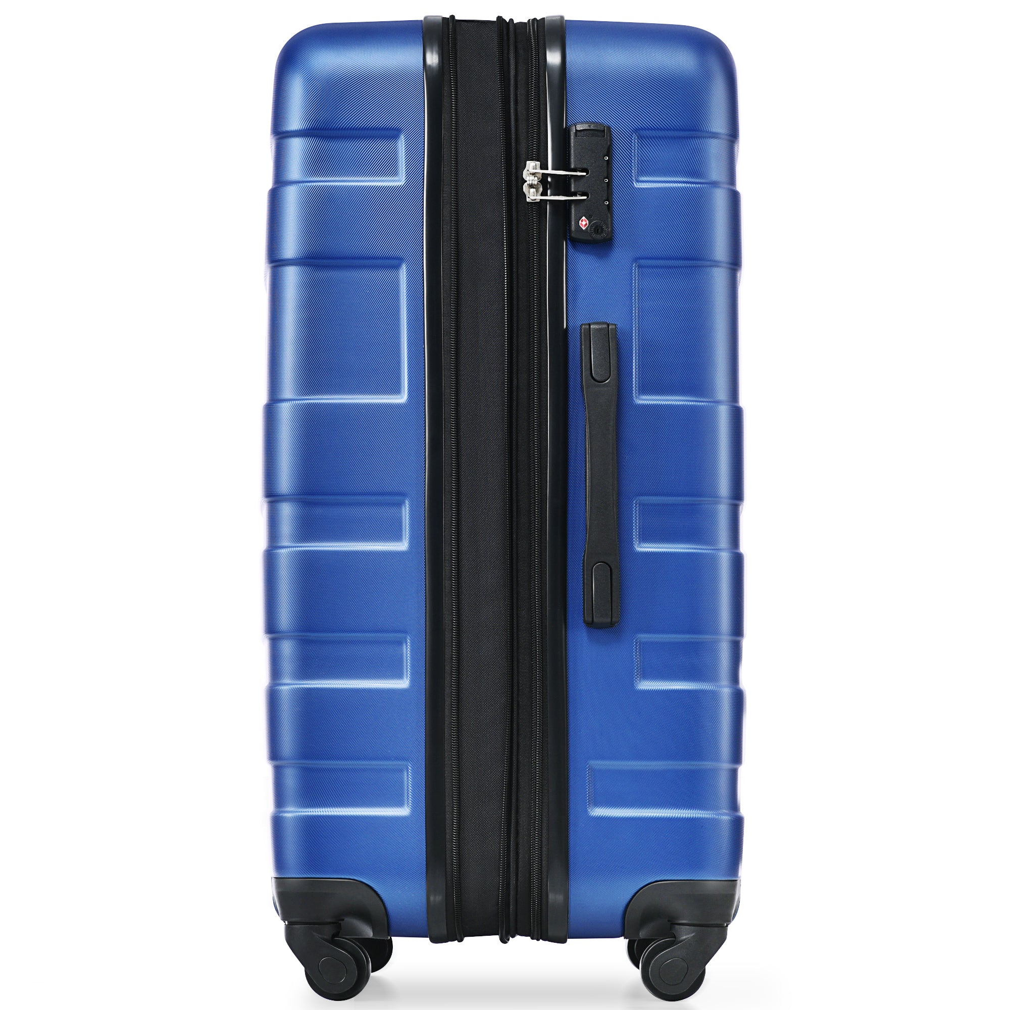 Luggage Sets - Expandable ABS Hardshell 3pcs Clearance - Hardside, Lightweight & Durable Suitcase Sets with Spinner Wheels & TSA Lock - 20''24''28'' - Navy