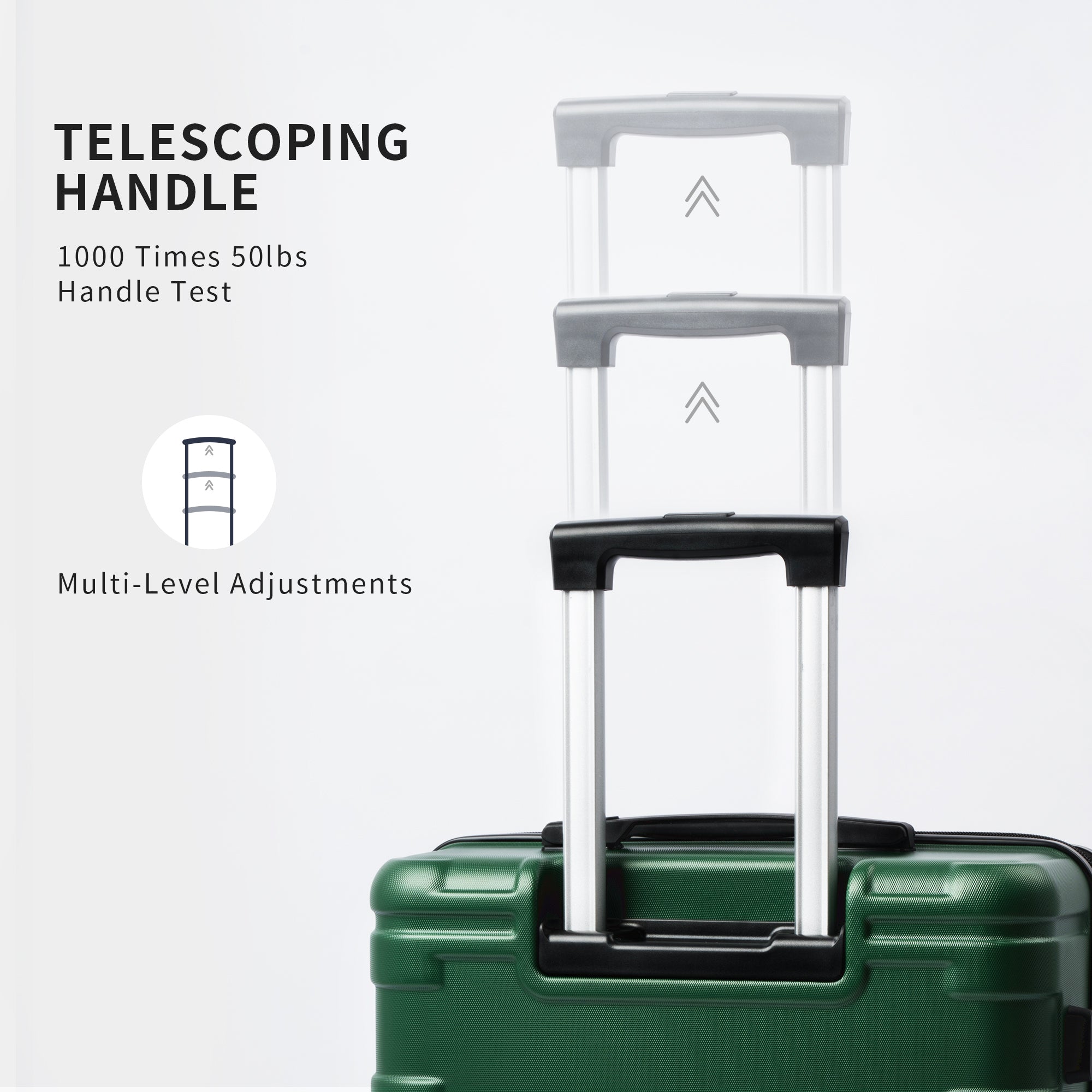 Hardshell Luggage Sets: 3 Pcs Spinner Suitcase with TSA Lock | Lightweight & Durable | 20''24''28'' Size | Ideal for Travel | Available in Various Colors