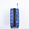 3 Piece Luggage Sets: Lightweight & Durable Expandable Suitcase with Hooks, Spinner Wheels, TSA Lock, Dark Blue (21/25/29)