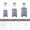 Luggage Sets | Expandable ABS Hardshell 3pcs | Clearance Hardside Lightweight Suitcase Sets | Spinner Wheels, TSA Lock | 20in/24in/28in Sizes