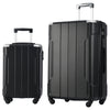 Hardshell Luggage Sets: 3 Pcs Spinner Suitcase with TSA Lock, Lightweight 20''24''28''