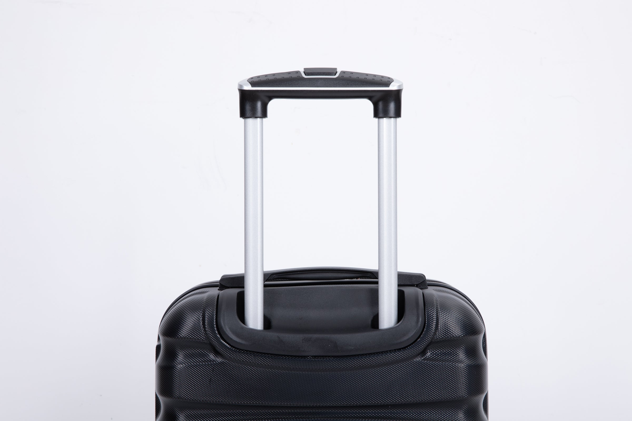 20" Carry on Luggage: Lightweight ABS Suitcase with Spinner Wheels, TSA Lock, Black