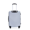 Expandable 3 Piece Lightweight Luggage Sets with Spinner Wheels, TSA Lock, and Two Hooks - Silver (21/25/29)