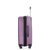 Expandable 3-Piece Lightweight Suitcase Set with Spinner Wheels, TSA Lock - Purple (21/25/29)