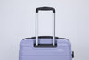 3 Piece Lightweight & Durable Expandable Suitcase Set with Hooks, Spinner Wheels, TSA Lock, (21/25/29) Light Purple