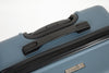 3 Piece ABS Lightweight Suitcase with Hooks, Spinner Wheels, TSA Lock, Blue (20/24/28)