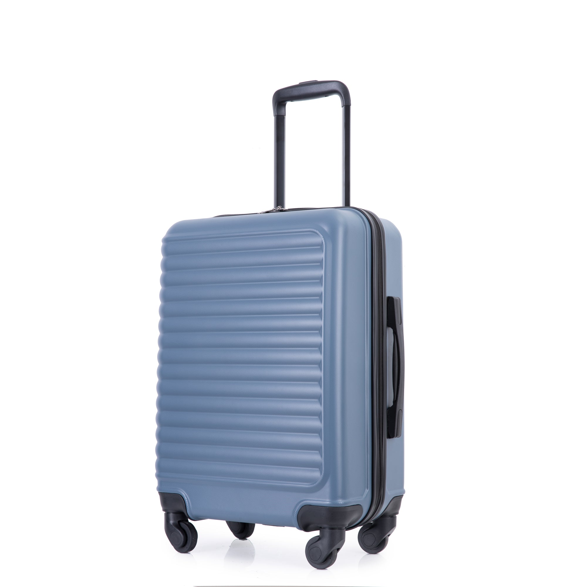 20" Carry on Luggage: Lightweight Spinner Suitcase with Blue Color, Easy Maneuverability