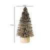 Bottle Brush Tree Decor, Wooden Base, Medium, Brown - Informative, Professional and SEO-Friendly Title for a Product