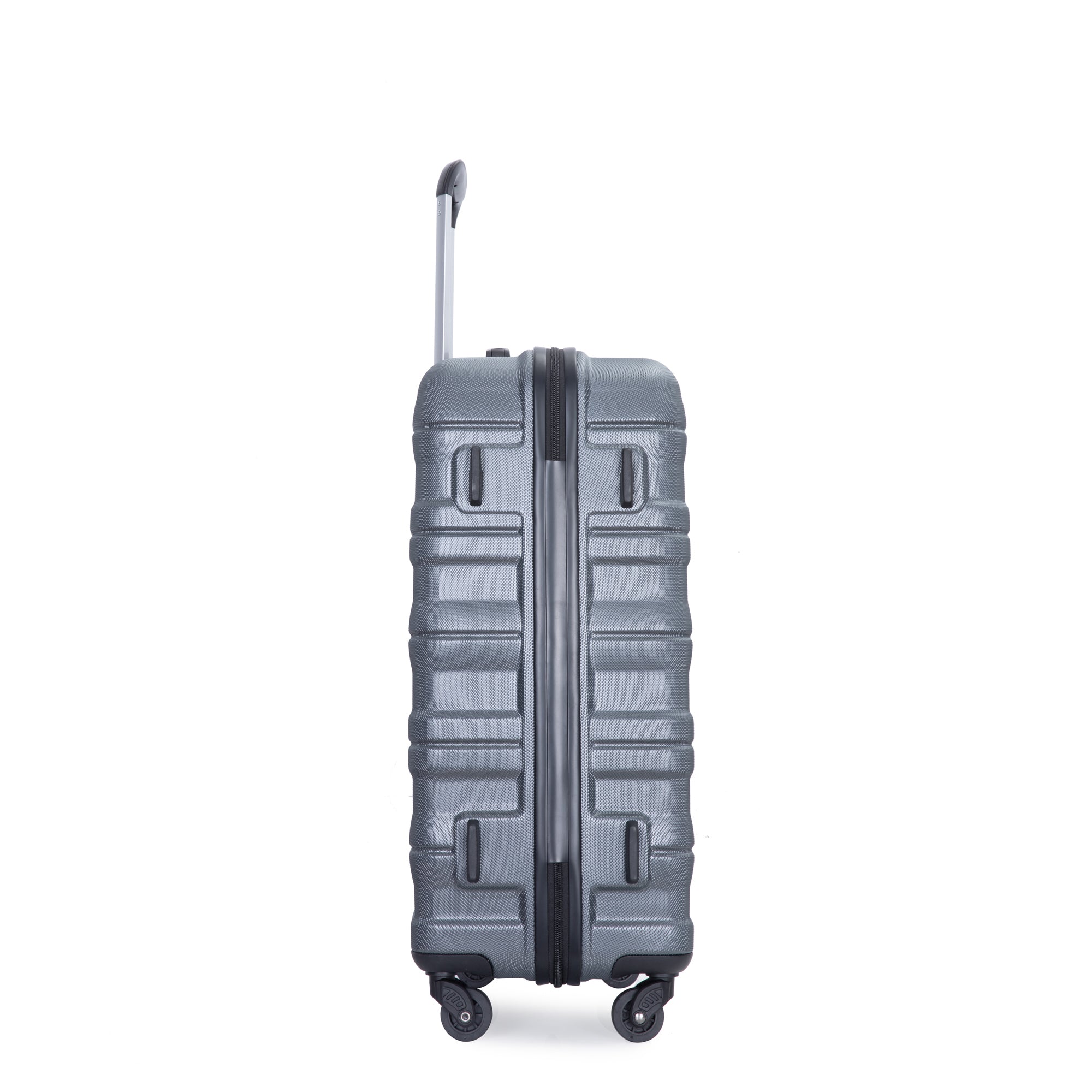 Expandable 3 Piece Lightweight & Durable Luggage Sets with Spinner Wheels, TSA Lock (21/25/29) Gray