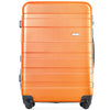 Luggage Sets - Expandable ABS Hardshell 3pcs Clearance Suitcase Sets - Lightweight, Durable, Spinner Wheels, TSA Lock - 20''24''28'' (Orange)