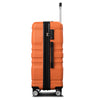 New Model Expandable ABS Hardshell 3pcs Luggage Sets: Clearance Hardside Suitcase with TSA Lock & Spinner Wheels, Lightweight & Durable (Orange, 20''24''28'')