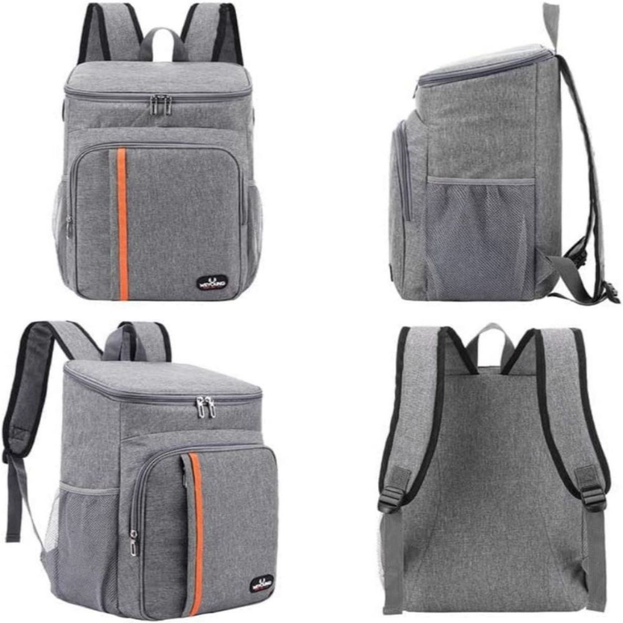 Large Capacity Heat Preservation Backpack Water-Proof Bag Grey - Spacious and Insulated Outdoor Gear for Exceptional Heat Retention