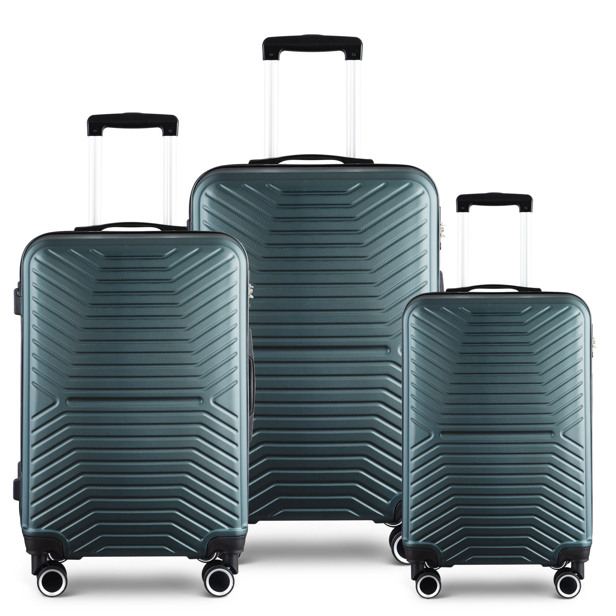 Luggage Sets: Expandable Hardshell 3pcs Hardside Suitcase Sets with Spinner Wheels, TSA Lock - Lightweight, Durable, Clearance - 20in/24in/28in