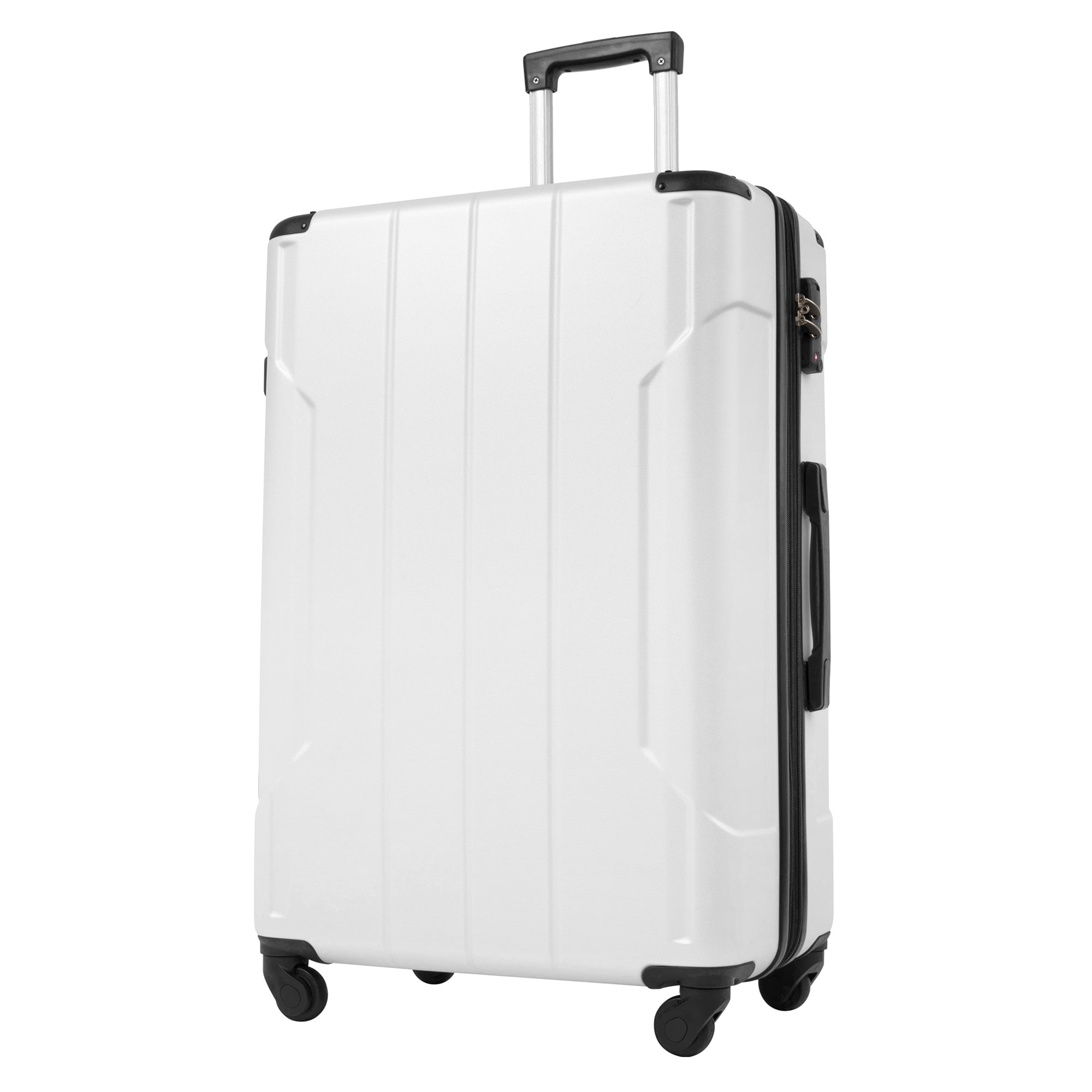 Hardshell Luggage Spinner Suitcase with TSA Lock, Lightweight & Expandable 24'' - Secure Travel Companion with Convenient Size & Durable Construction