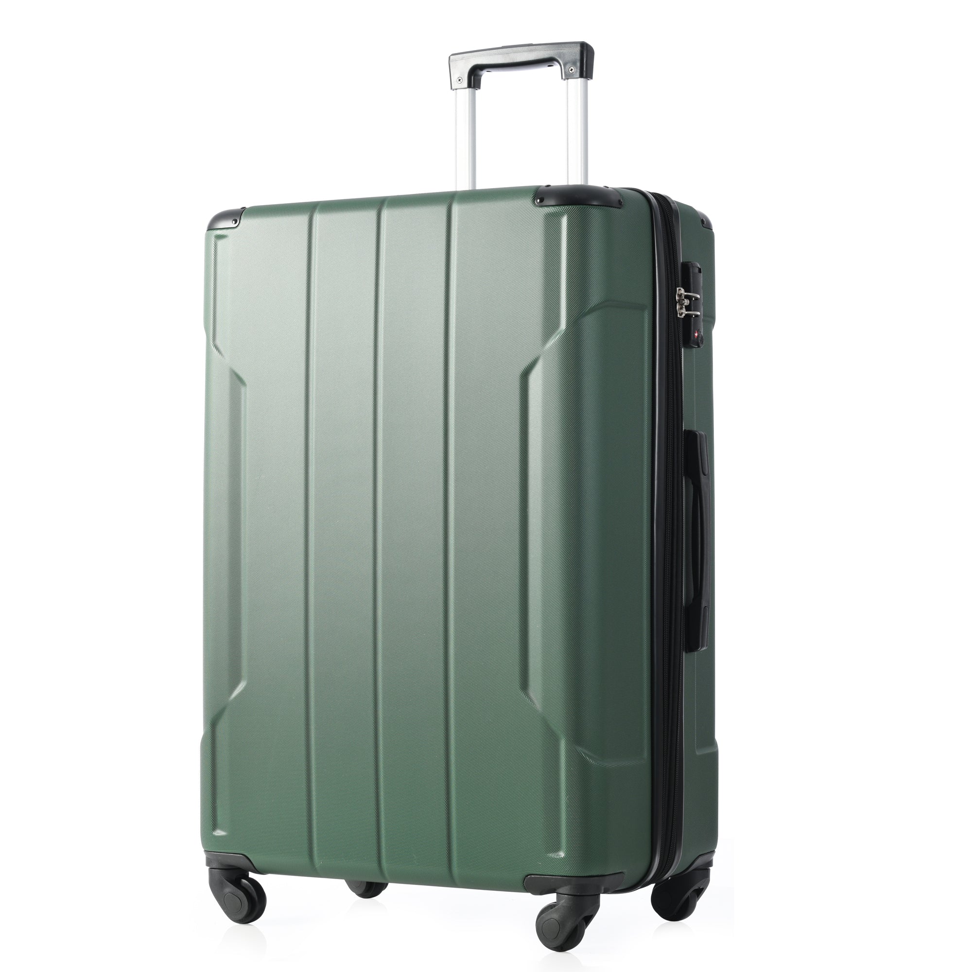 Hardshell Luggage Spinner Suitcase with TSA Lock, Lightweight 20'' - Single Luggage: Secure Travel Companion with Effortless Maneuverability in a Sleek Design