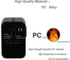 Premium Travel Adapter: Portable Worldwide Power Converter Combo, European Travel Plug, Dual USB Charging Ports