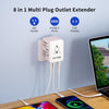 120W Universal Travel Adapter, FATYER GaN Fast Charge, 4 TYP-C and 1 USB-A, Europe/UK/AUS/USA Compatible, All-in-one Wall Charger for Cell Phone Laptops Tablet - Worldwide, Efficient & Compact