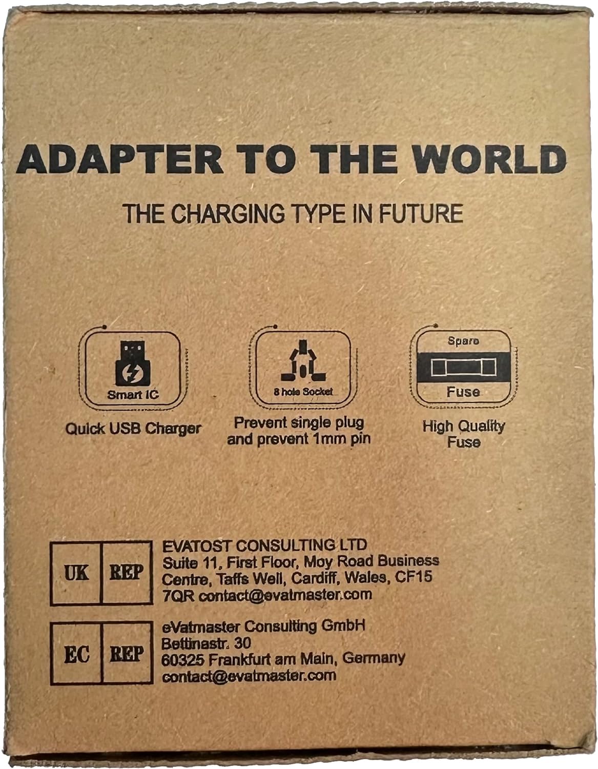 Universal Travel Adapter - Redagod International Adaptor, 4 USB A & 1 USB C Ports, All-in-one AC Power Plug Adapter with 4 USB Ports, Travel Charger (Red)