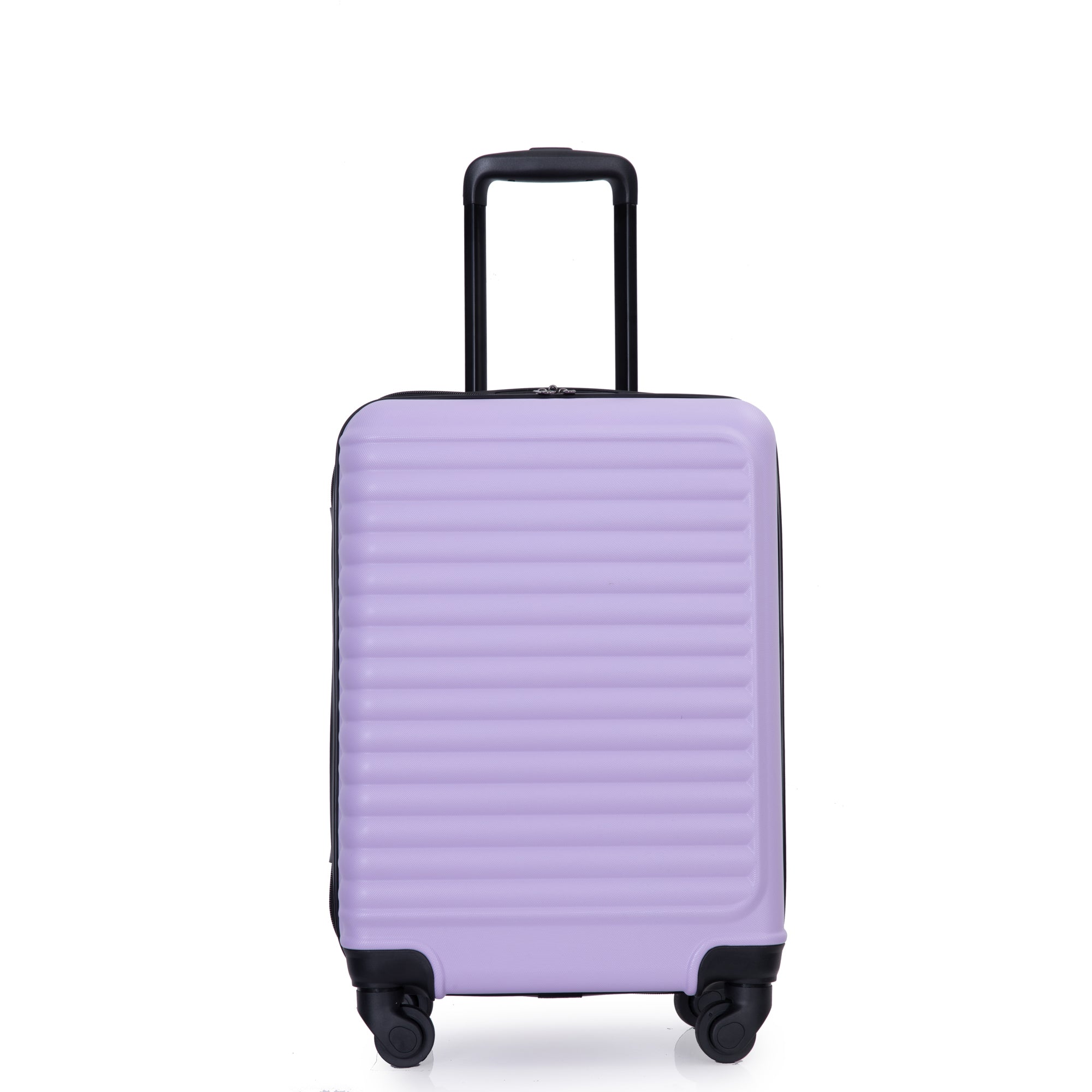 20" Carry on Luggage: Lightweight Suitcase with Spinner Wheels, Lavender Purple